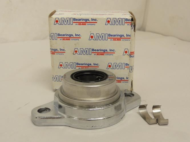 AMI MUFL005C; Flange Bearing # 66367539; 25mm ID; 2-Bolt