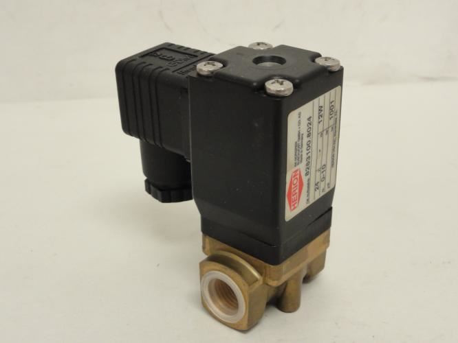 Herion 8263100.8024; Solenoid Valve 0-10Psi; 24V; 12W;  1/4 NPT
