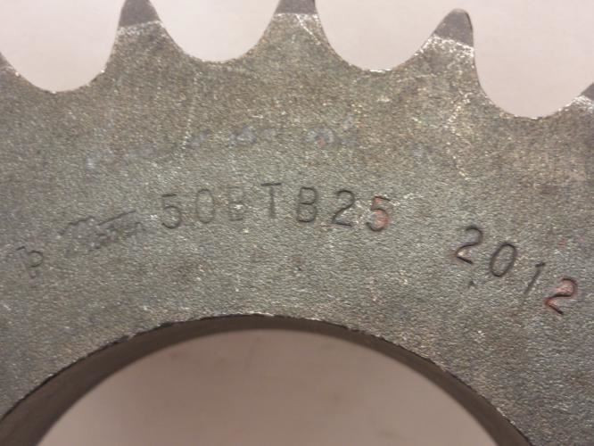 Martin 50BTB25-2012; Bushed Sprocket # 50; 25Teeth