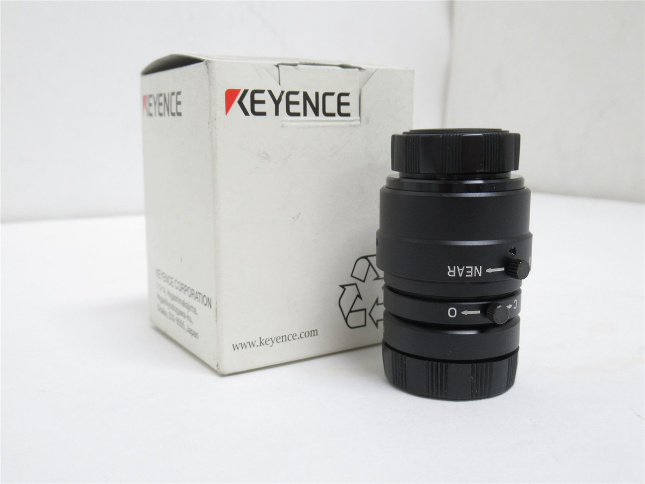 Keyence CA-LH8; High-Resolution Low-Distortion Lens; 8mm