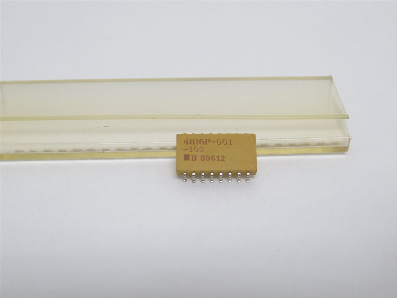 Vishay SOMC1603103G; Lot-268 Resistors; 10Kohms; 2% Isolated
