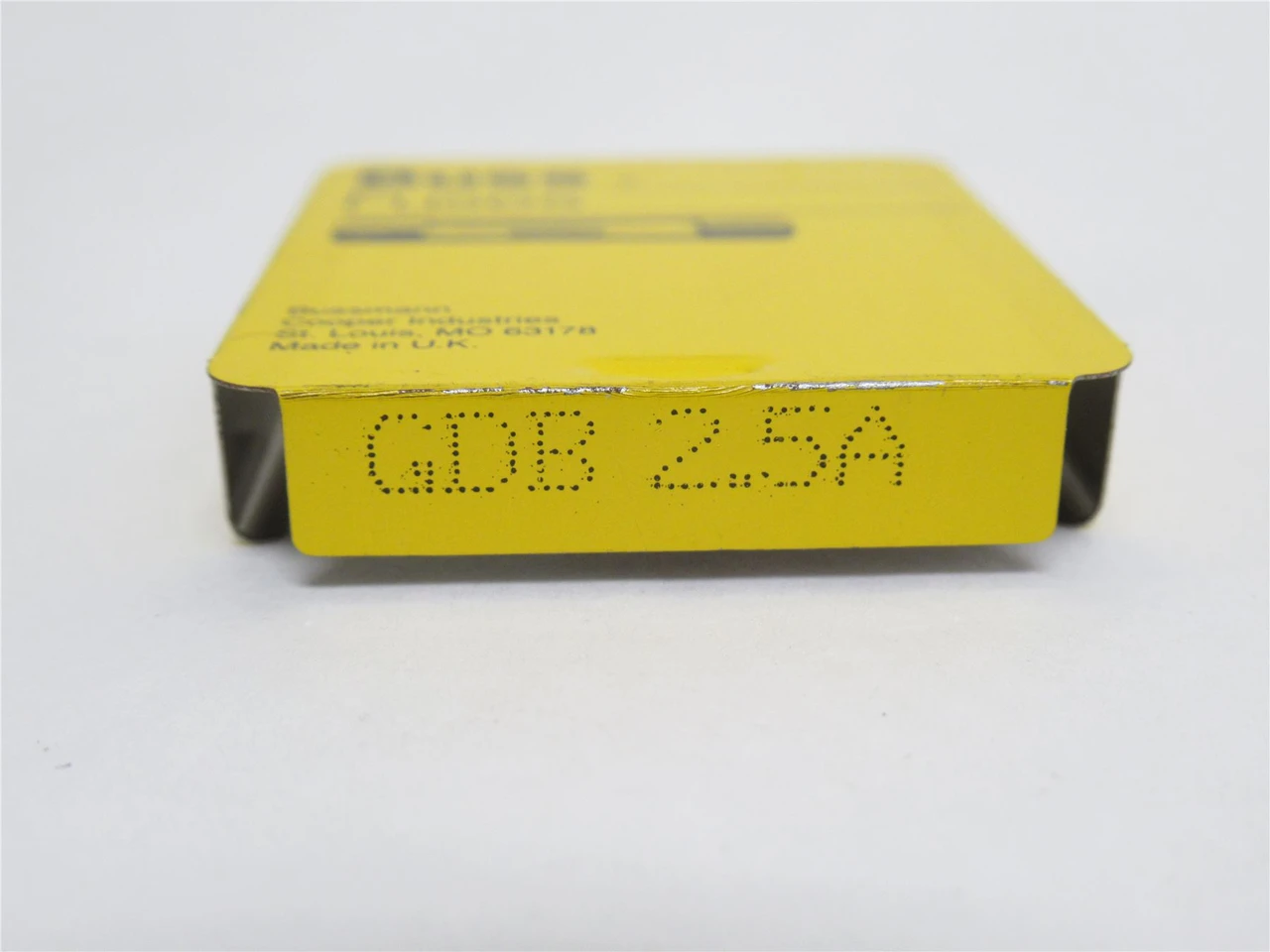 Bussmann GDB-2.5A; Box-5 Fast Acting Glass Fuses 2.5A; 250VAC