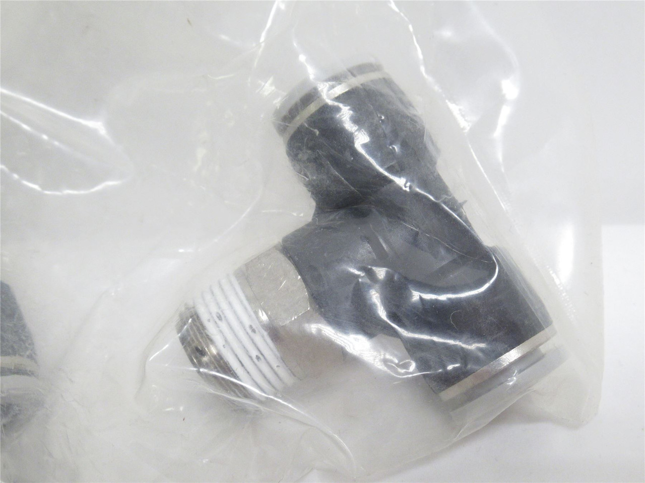 Festo QST-H-3/8-3/8-U-M; Bag-5 Tee Fittings 533262 Size 3/8"