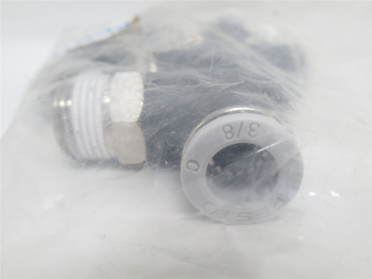 Festo QST-H-3/8-3/8-U-M; Bag-5 Tee Fittings 533262 Size 3/8"