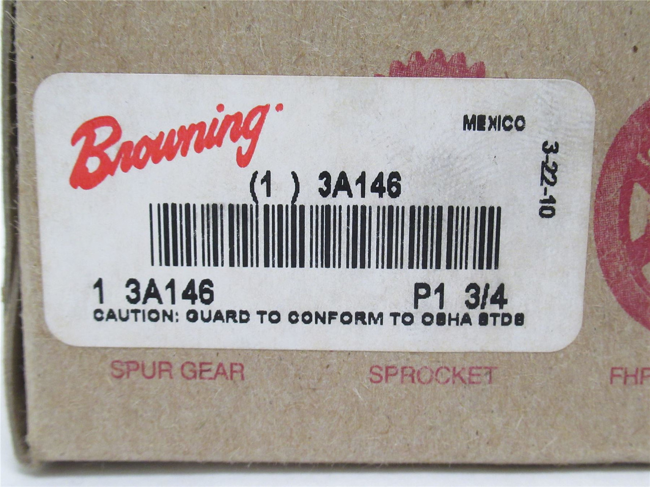Browning P1 3/4; Split Taper Bushing; 3/4"ID; Flange: 3"OD