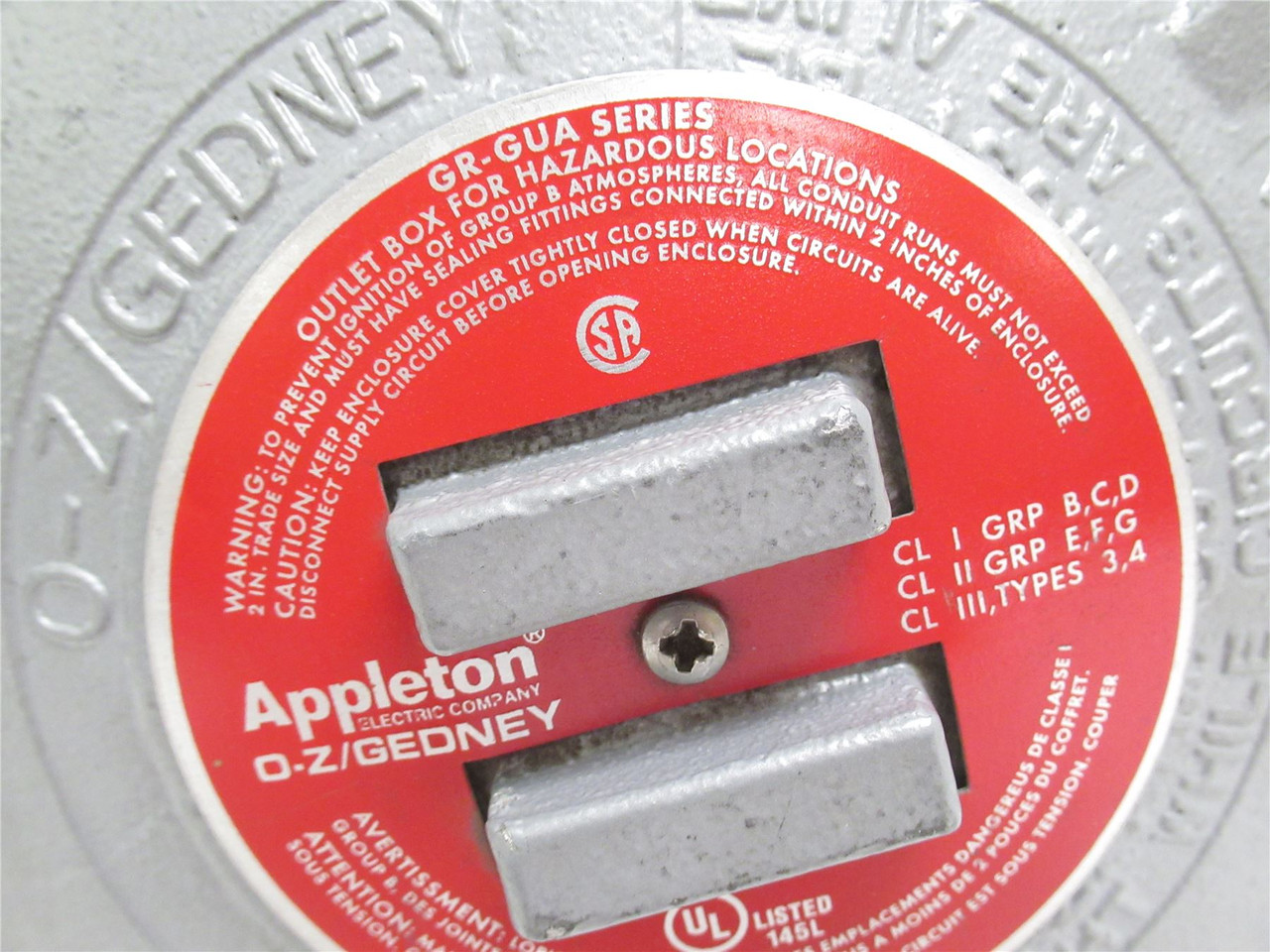 Appleton GRC150-A; GR Conduit Out Box; Aluminum; 1-1/2NPT