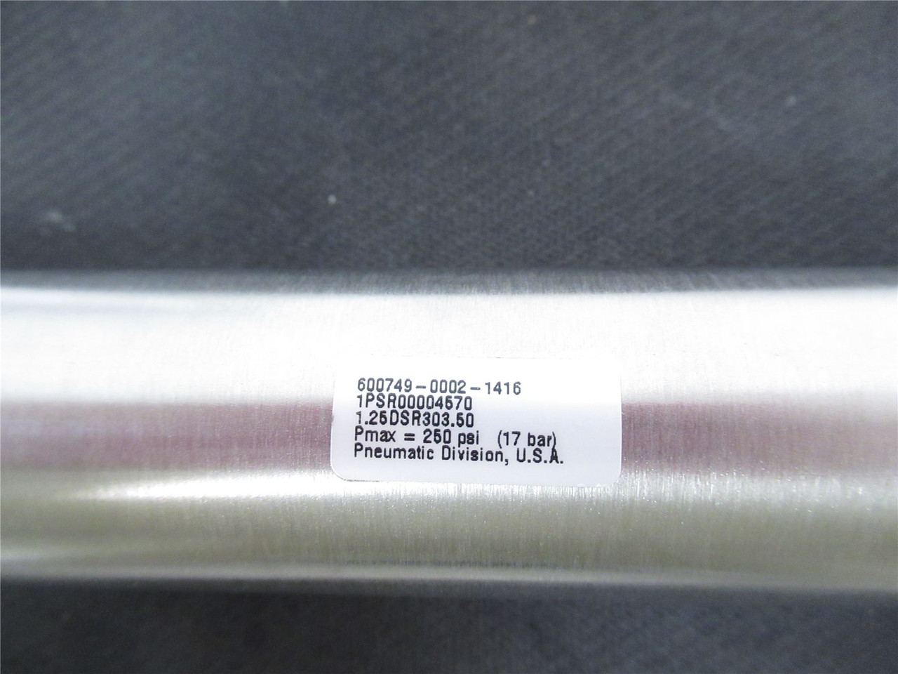 Parker 1.25DSR303.50; DoubleActingCylinder3.5"Stroke1.25"Bore
