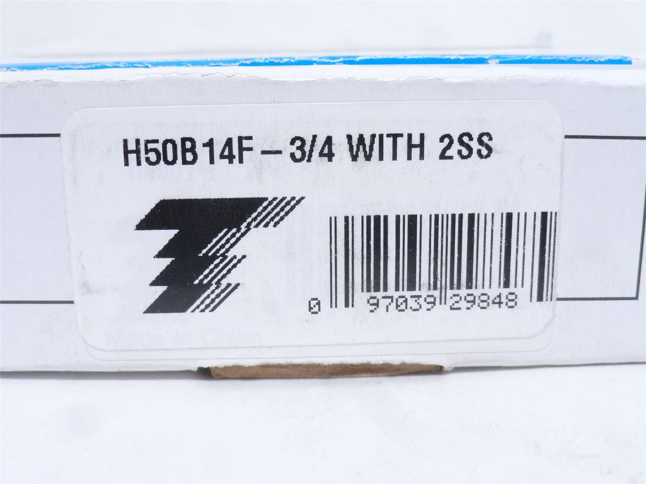 Tsubaki H50B14F-3/4; Hardened Sprocket #50; 14 Teeth; 3/4"ID