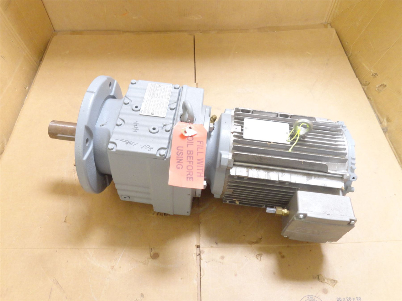 JBT 320063AAXAM; AC Gearmotor; 81.8:1 Ratio; 3HP; 230/460V