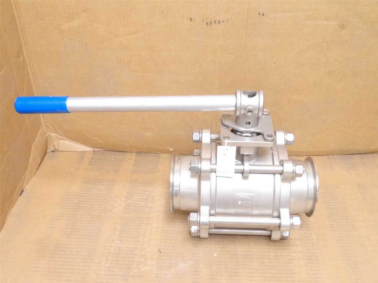 FNW 330AP; Ball Valve; SS; 4" Clamp; 400CWP; 150PSI Steam