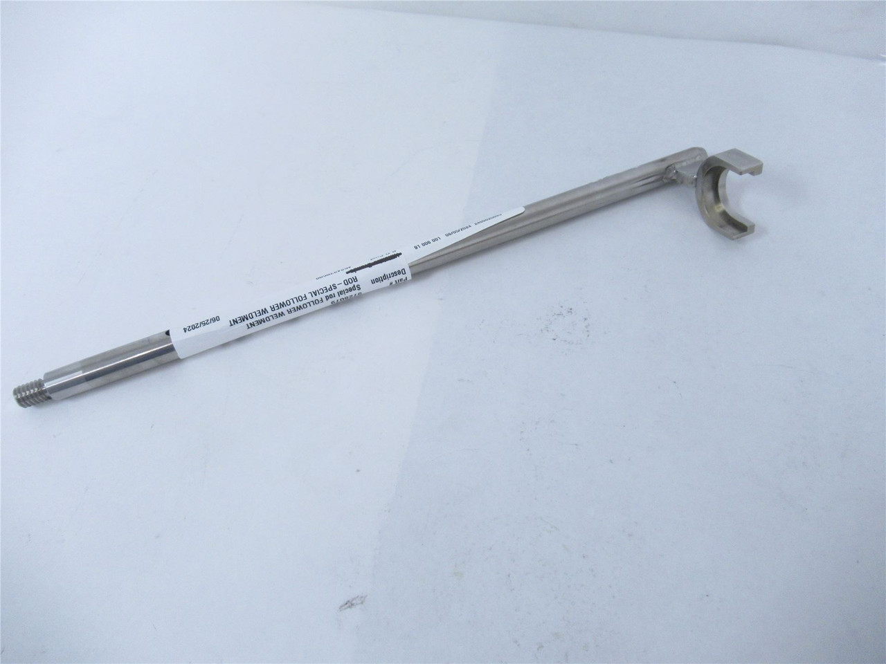 Marel 9728079; Rod Arm follower weldement SS