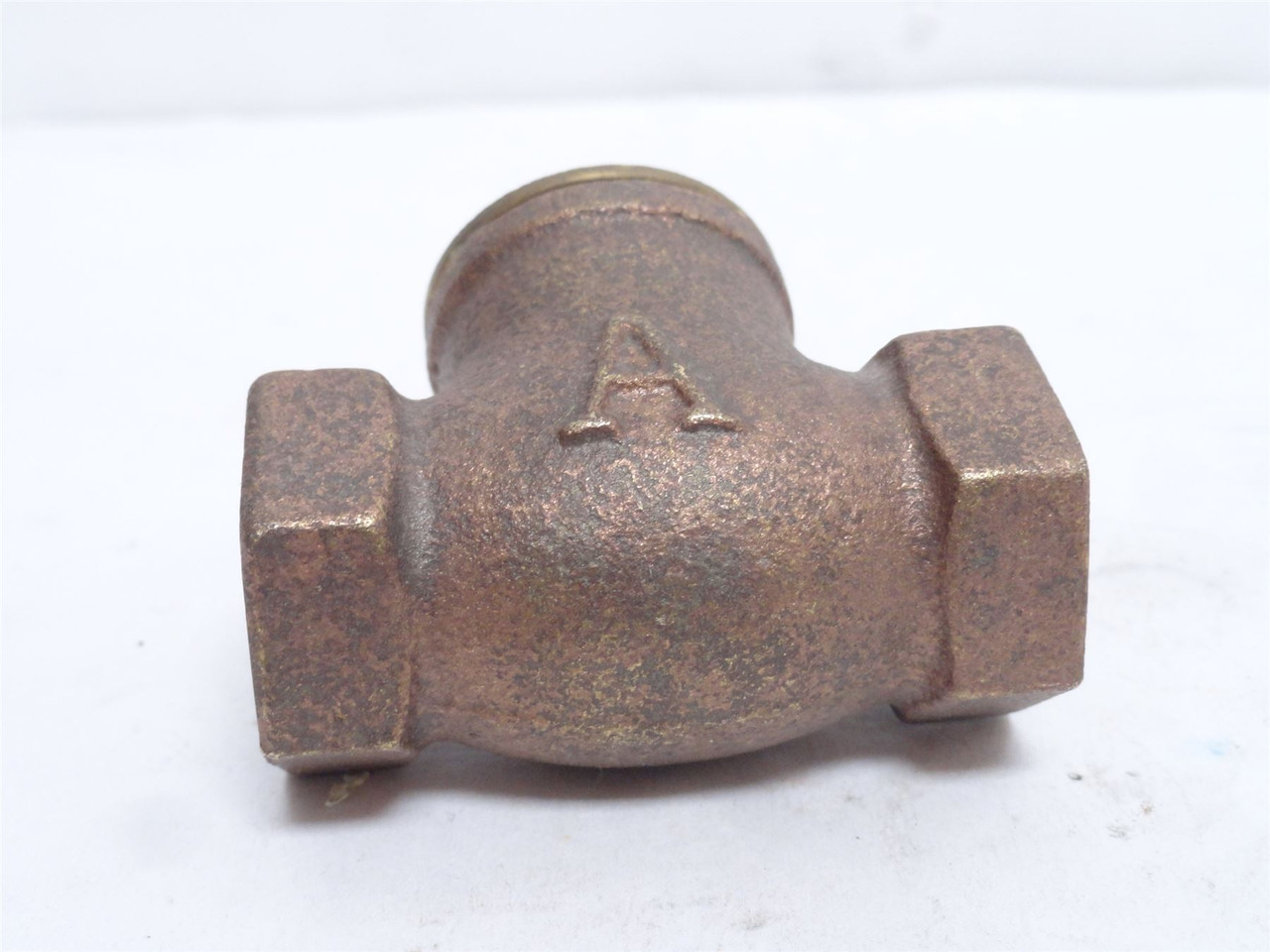 Industry-Std 10F290; Swing Check Valve; Bronze;  1/2 NPT