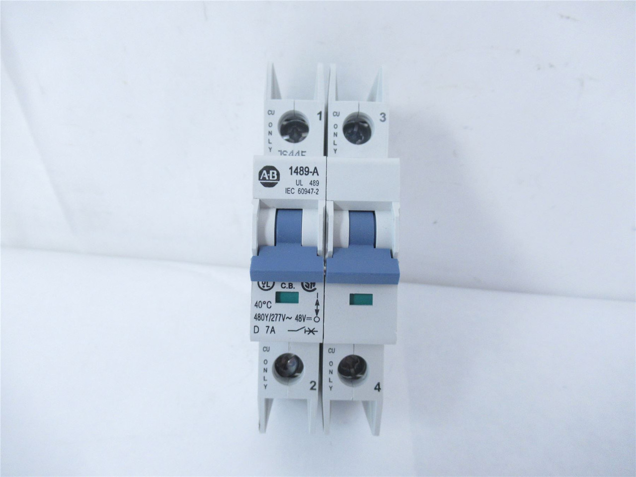 Allen-Bradley 1489-A2D070; Circuit Breaker 7A 2Pole