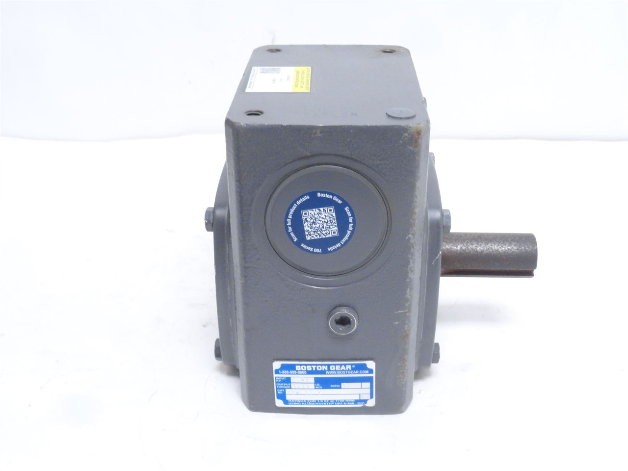 Boston Gear 724-20-G; Gear Speed Reducer; 20:1 Ratio; RA