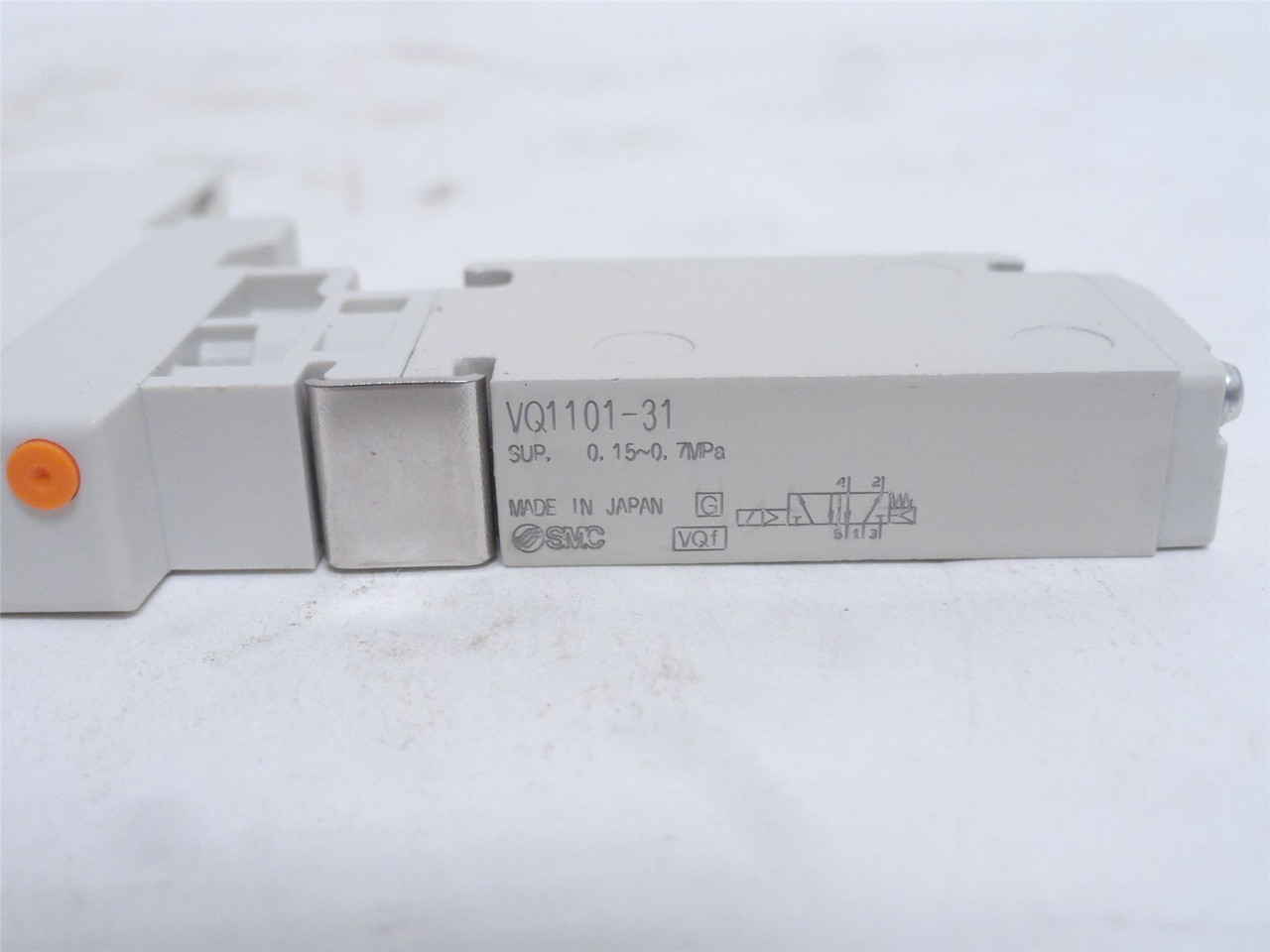 SMC VQ1101-31; Plug-In Solenoid Valve; 5-Port; 0.7MPa