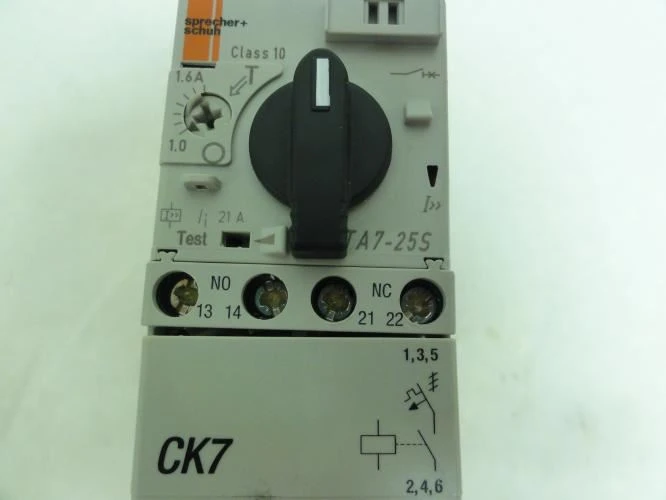 Sprecher CK7-9E-10-24E-AS1.6A-A11; Starter 1-1.6A; 3P; 690V