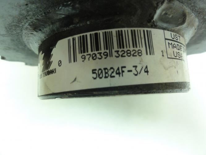 Tsubaki 50B24F-3/4; Sprocket; # 50; 3/4"ID; 24Teeth