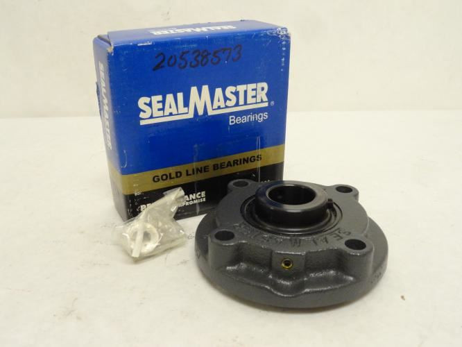 Sealmaster S-5086-M16; Flange Mount Bearing; 1"ID; 4-Bolt