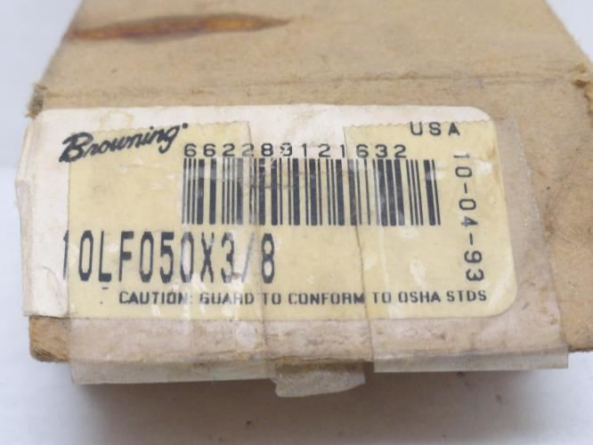 Browning 10LF050X3/8; Timing Belt Pulley 3/8"ID 10Teeth 1/2"Wide