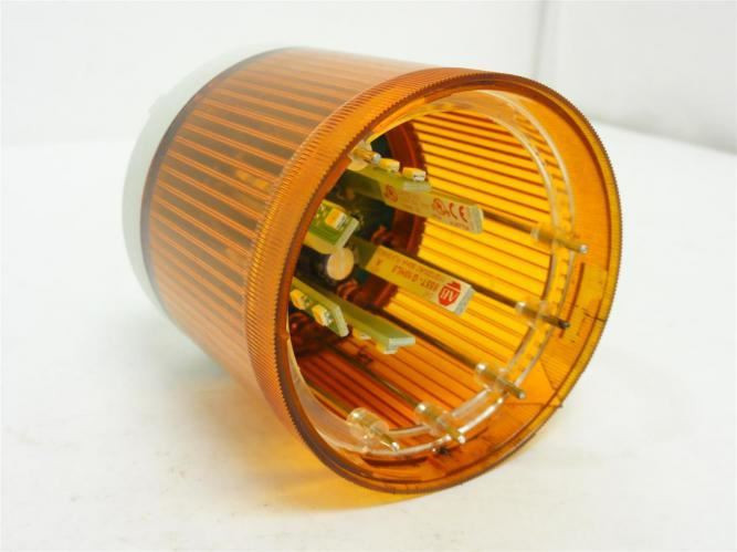 Allen-Bradley 855T-G10HL5; Stacklight; Amber 110/120VAC; Flashing LED