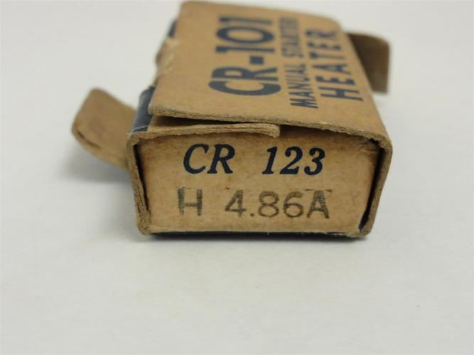 GE CR123H4.86A; Thermal Overload Element 4.22 Amps