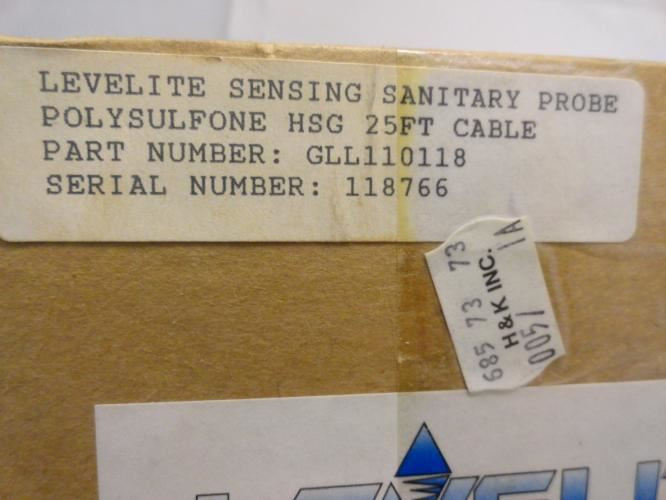 Levelite GLL110118; Level Sensing Sanitary Probe