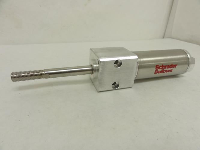 Schrader Bellows GD550955-A; Air Cylinder; SS; 1.5" B x 2" S