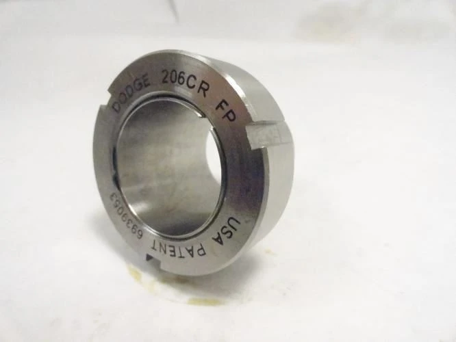 Dodge AN-GT-06-104S-CR; Adapter Ring and Nut 1-1/4"ID; # 129971