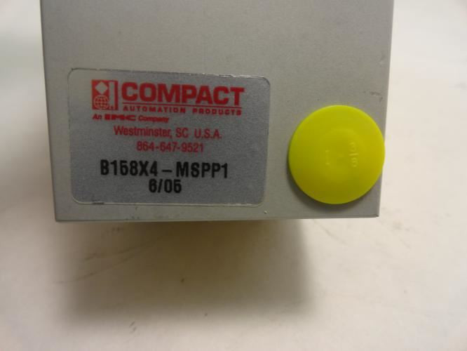 Compact B158X4-MSPP1 6/05; Cylinder 4" Stroke; 1-5/8"ID