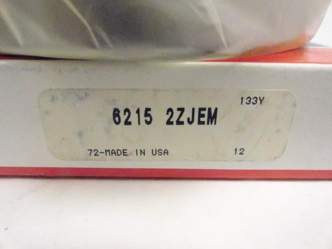 SKF 6215 2ZJEM; Ball Bearing 75mm B x 130mm OD x 25mm W