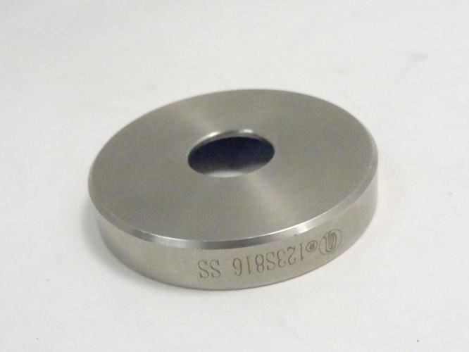 Angelus 123S816 SS; Seaming Roll Shield; 5/8"ID