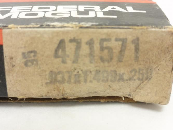 National 471571; Oil Seal; .937"ID; 1.499" OD; .250" Wide