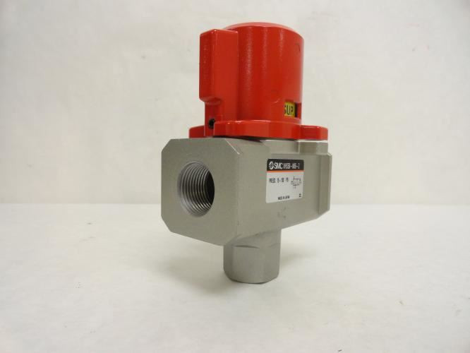 SMC VHS50-N06-Z; Lockout Hand Valve; 3-Port; 3/4"FNPT