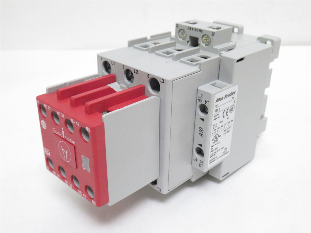 Allen-Bradley 100S-C43J14C; Safety Contactor 75A Coil: 24VAC
