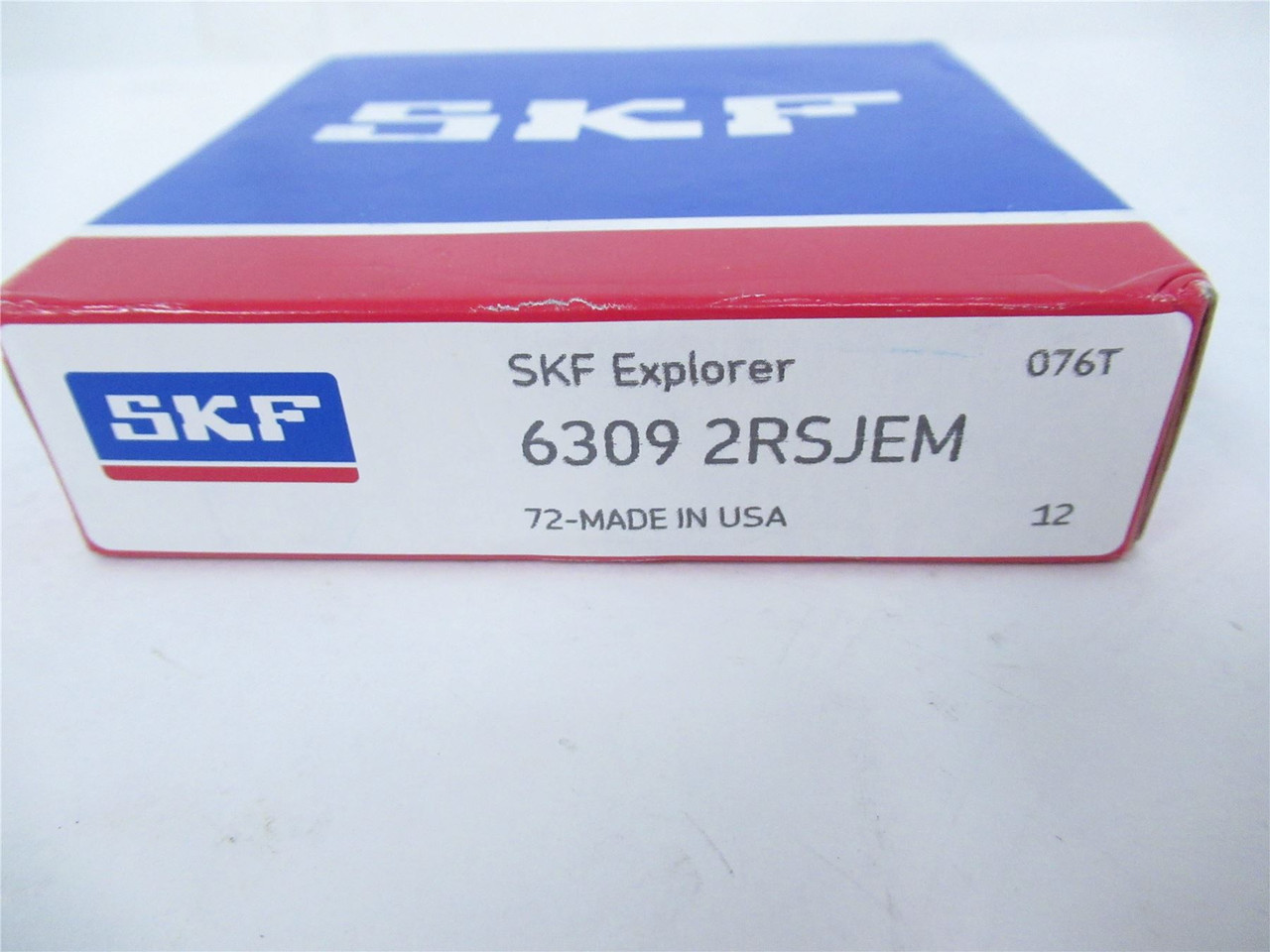 SKF 6309 2RSJEM; Bearing Deep Groove 45mmID 100mmOD 25mmW