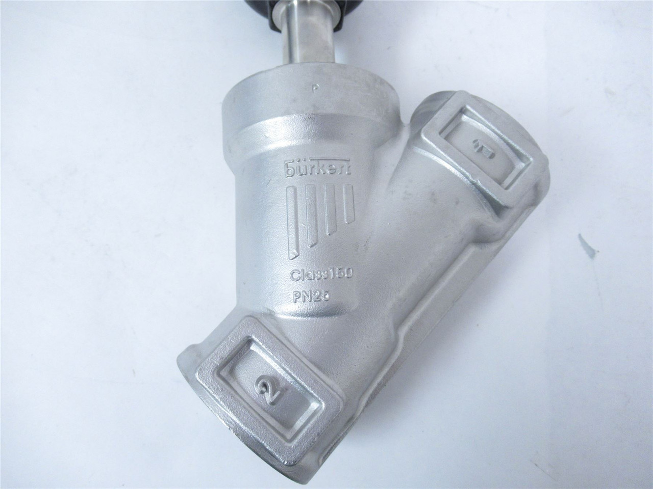 Burkert 454641; Solenoid FlowValve DN50 2"NPT Pilot 25-145PSI