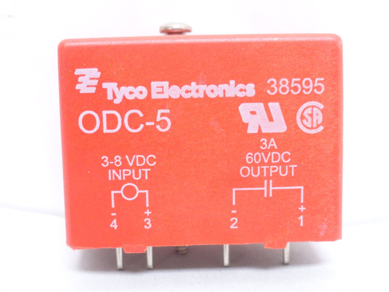 Tyco ODC-5; Output Module; In: 3-8VDC; Out: 60VDC; 3 Amps