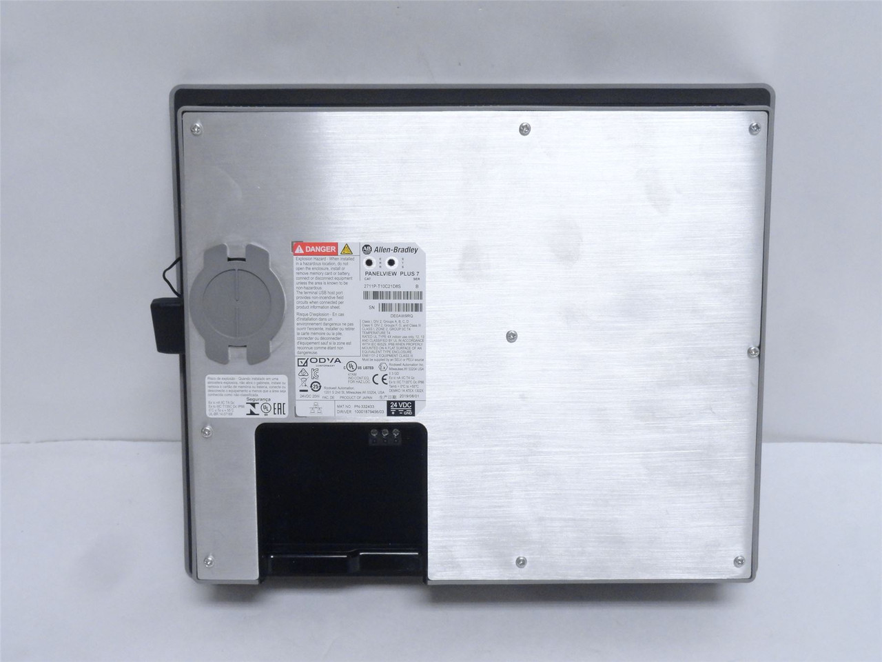 Allen-Bradley 2711P-T10C21D8S; Touch Screen; TFT Color; 24VDC