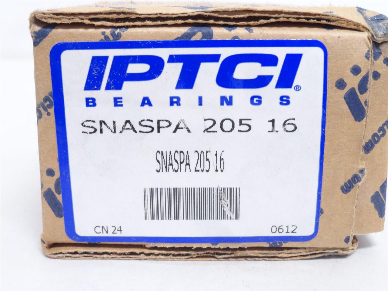 IPTCI SNASPA20516; Tapped Base Pillow Block Bearing; SS; 1"ID
