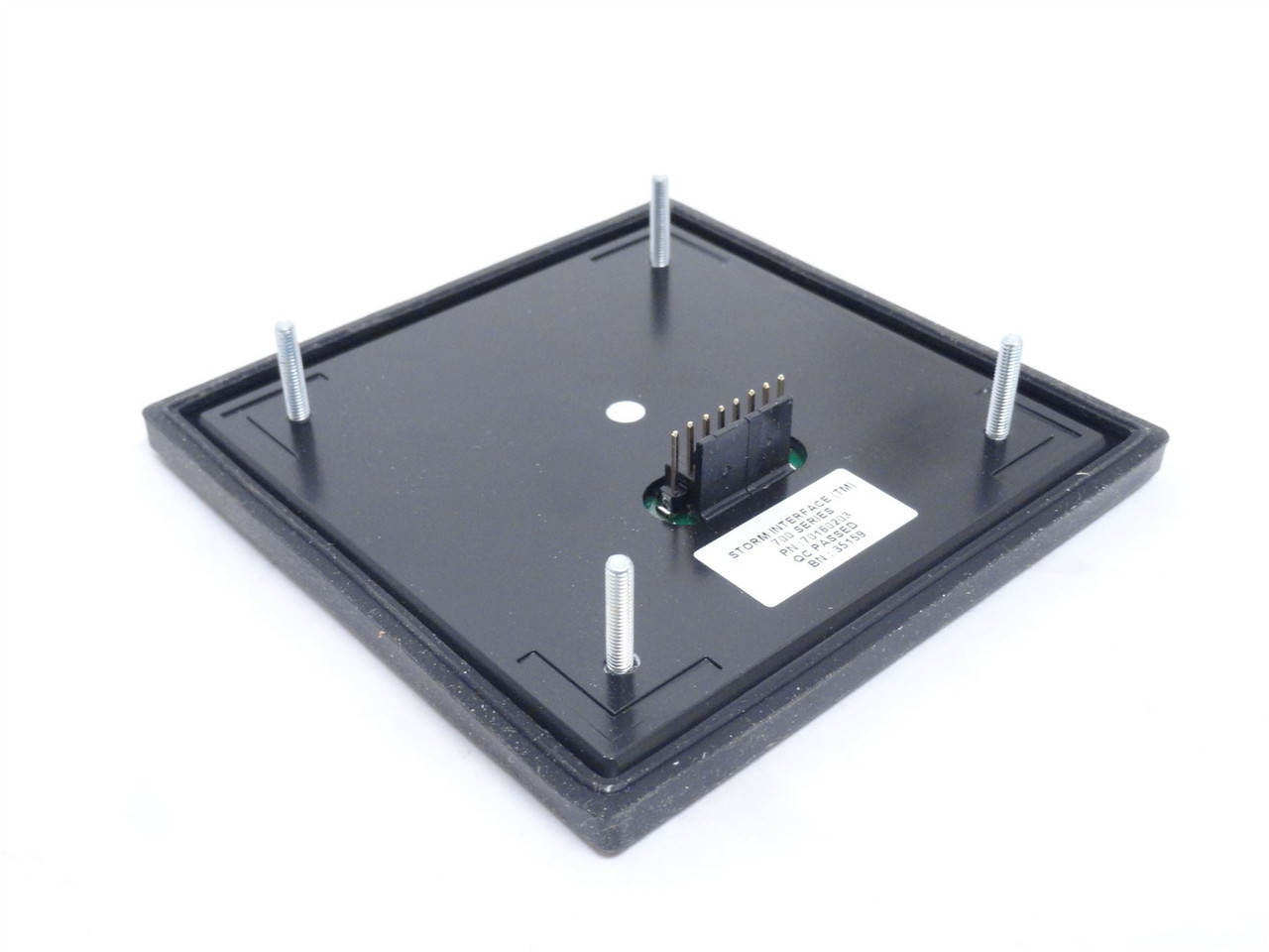 Storm Interface 70160203; Keypad Sealed Black Rubber w/16 Key