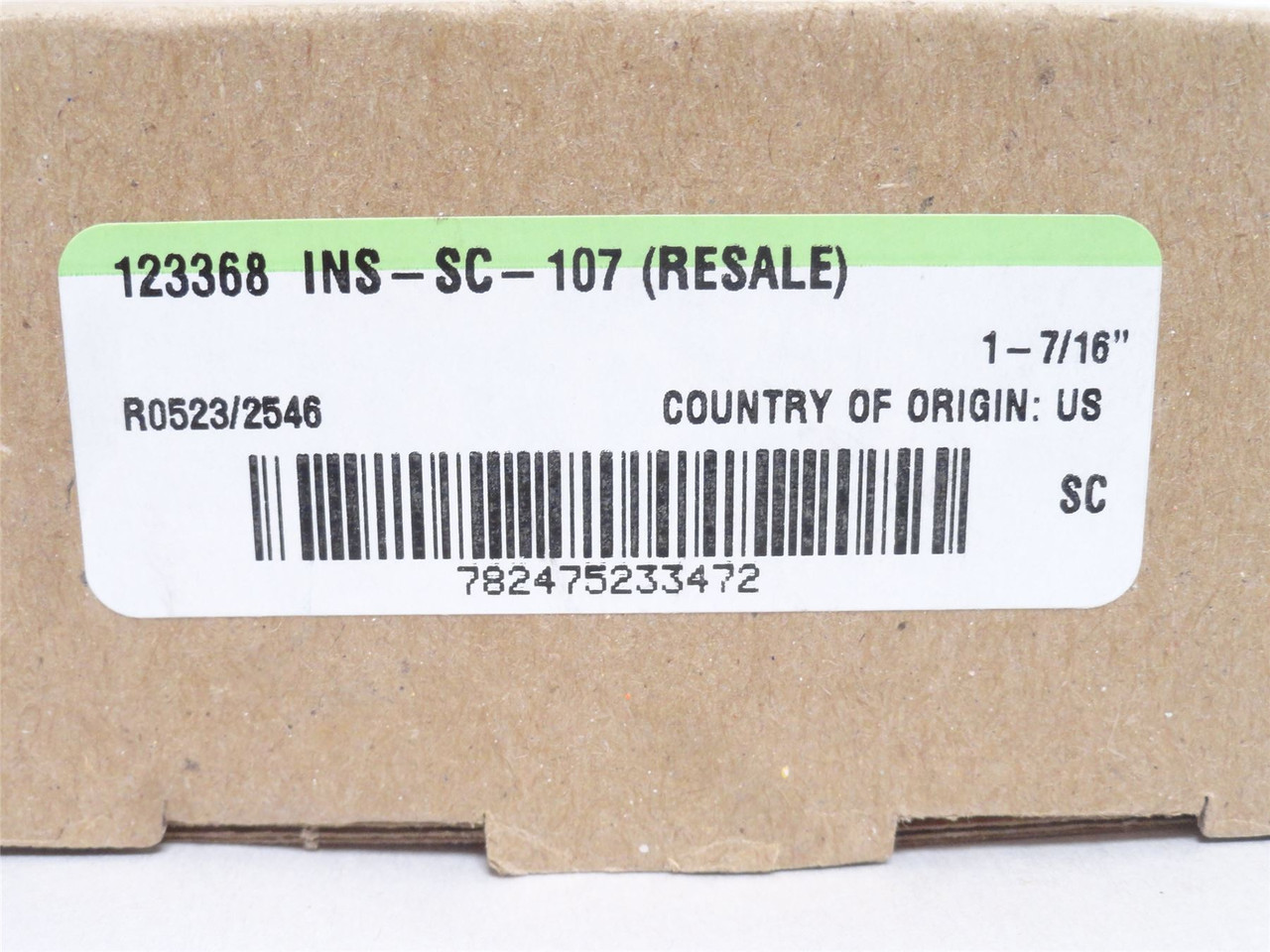 Dodge INS-SC-107; Insert Ball Bearing 123368; 1-7/16"ID