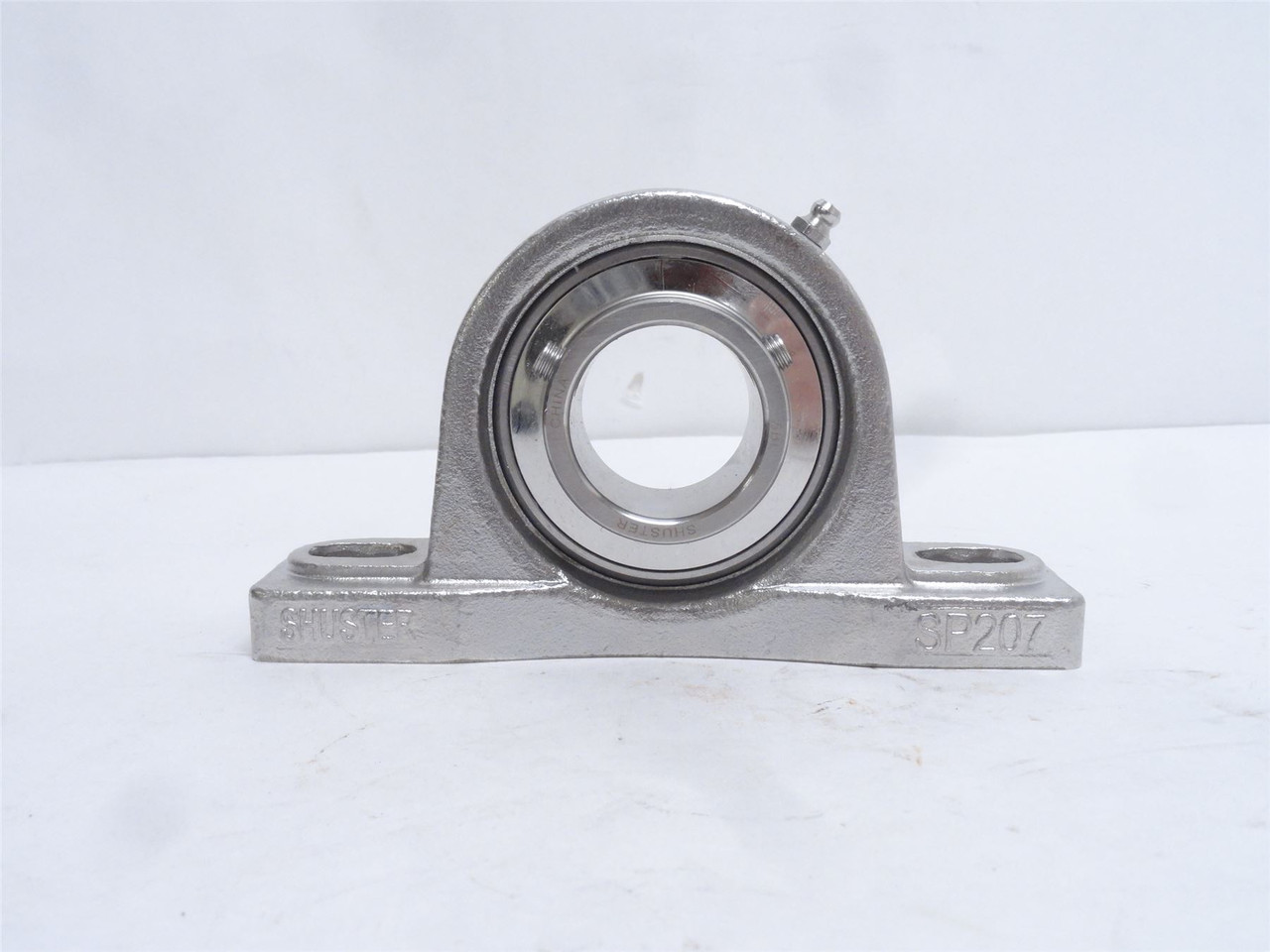 Shuster SUCSP207-23; Pillow Block Bearing; SS; 1-7/16"ID