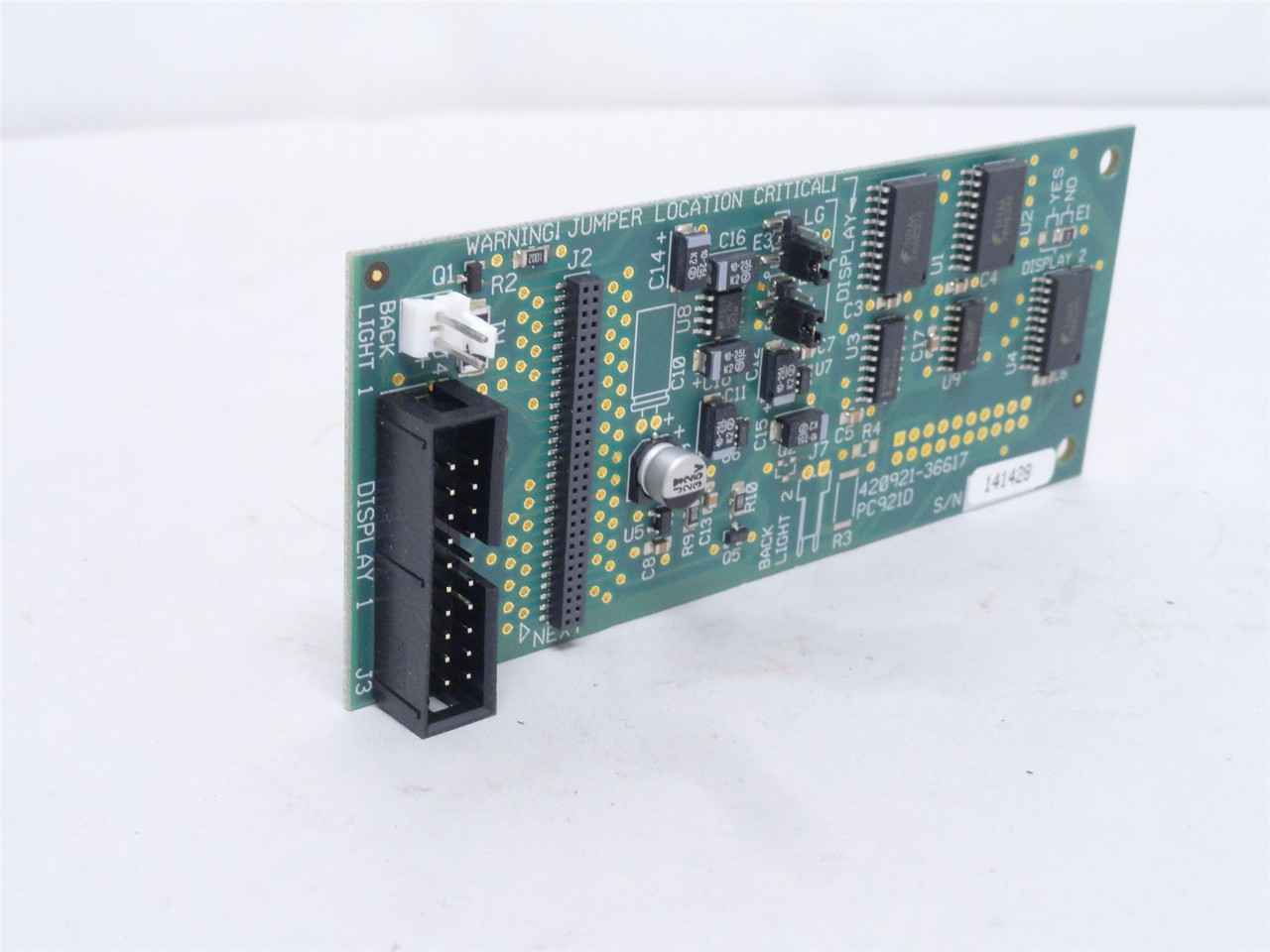 GSE 420921-36617; PC Controller/Jumper Board