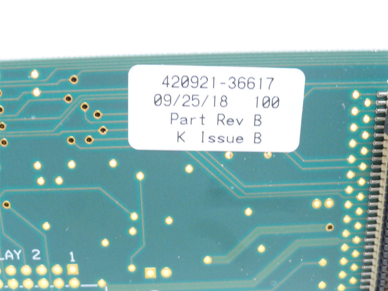 GSE 420921-36617; PC Controller/Jumper Board
