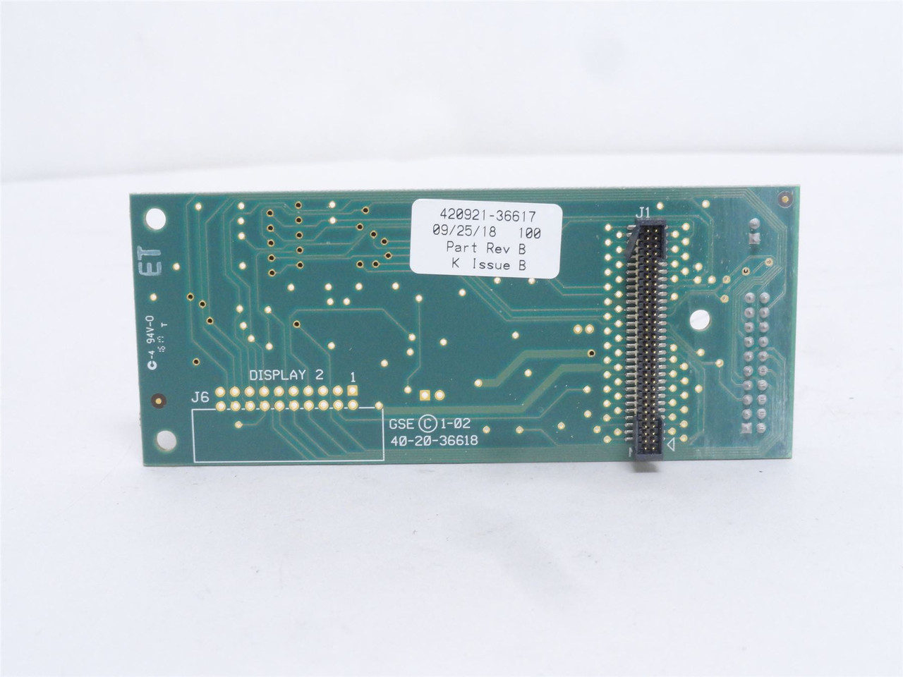 GSE 420921-36617; PC Controller/Jumper Board