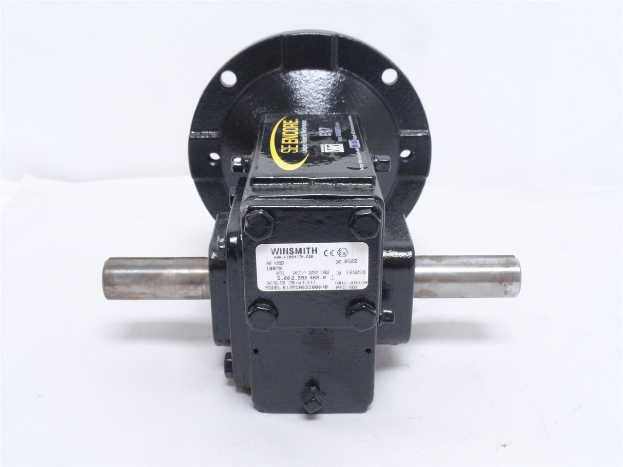 Winsmith EL7MDNS21000A8; Gear Speed Reducer 18872; 5:1 Ratio