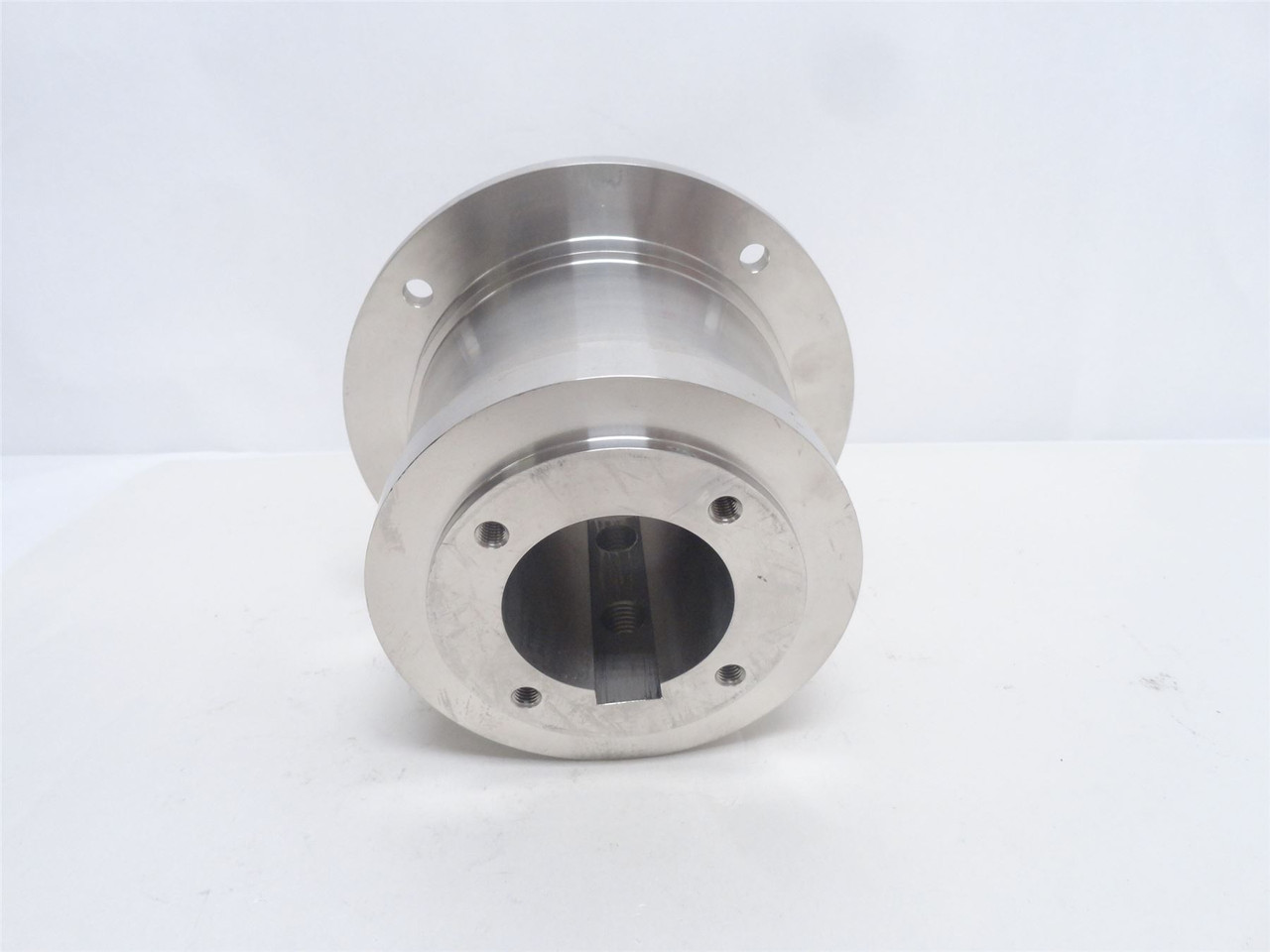 Marel 4117455; Shaft Transfer Hub Assy; SS; 60mmID