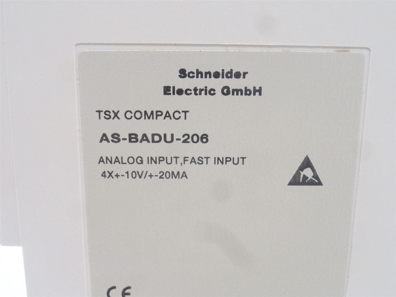 Schneider AS-BADU-206; Analog Input Module 10V; 20mA