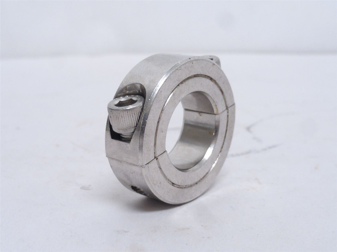 Climax CR2C-087-S; Shaft Clamping Collar; SS; 7/8"ID; 2-Piece