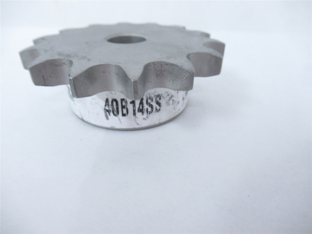 Martin 40B14SS-1/2; SS Sprocket #40 14Teeth 1/2"ID